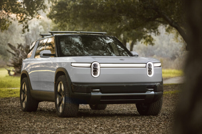 rivian r2 front from reveal