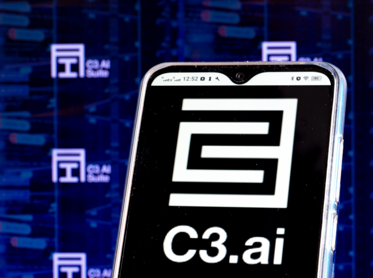 c3ai logo on smartphone