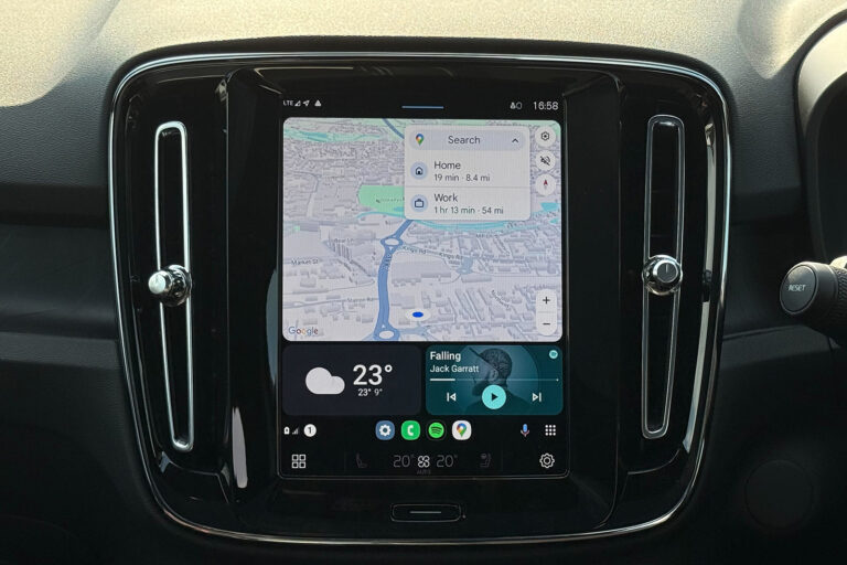 android auto main screen