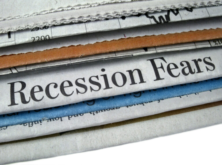 recession fear economy downturn newspaper gdp bear market invest getty